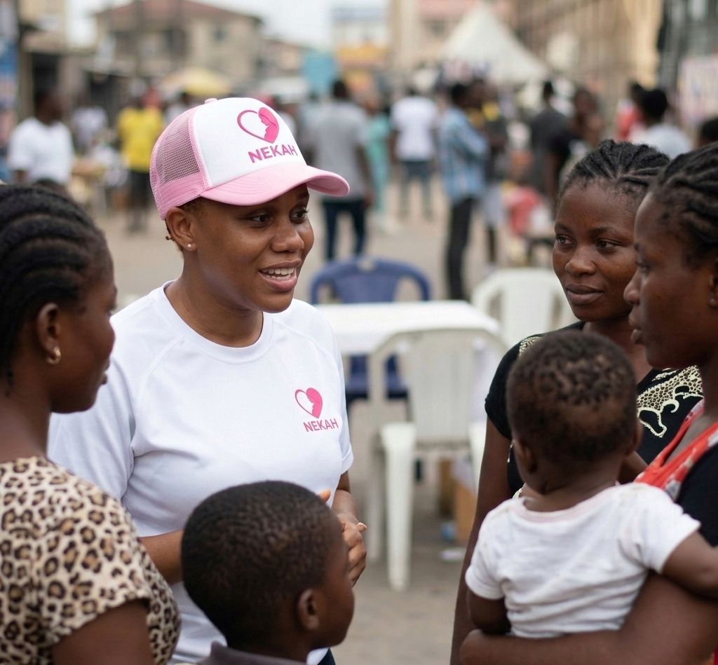 NEKAH maternal health awareness outreach